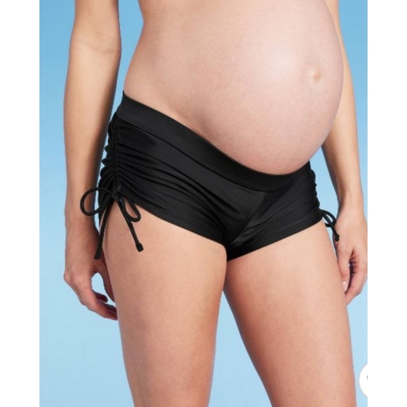 Isabel Maternity by Ingrid & Isabel Other - Isabel Maternity by Ingrid & Isabel Side Tie Swim Shorts